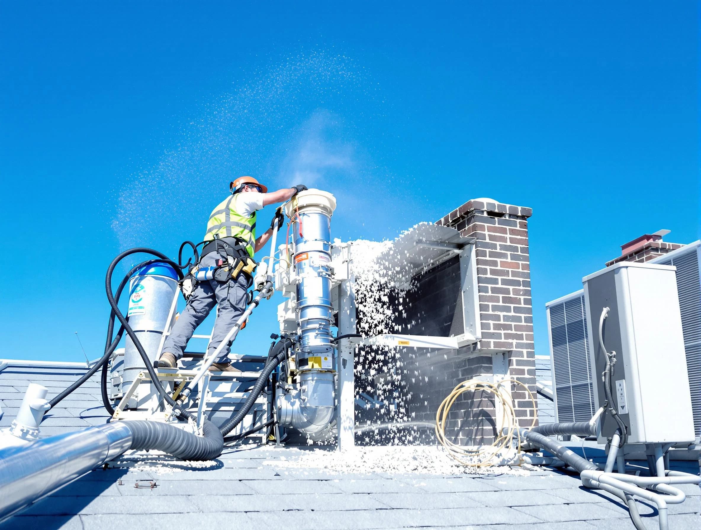 Expert roof dryer vent cleaning by Syracuse Dryer Vent Cleaning in Syracuse