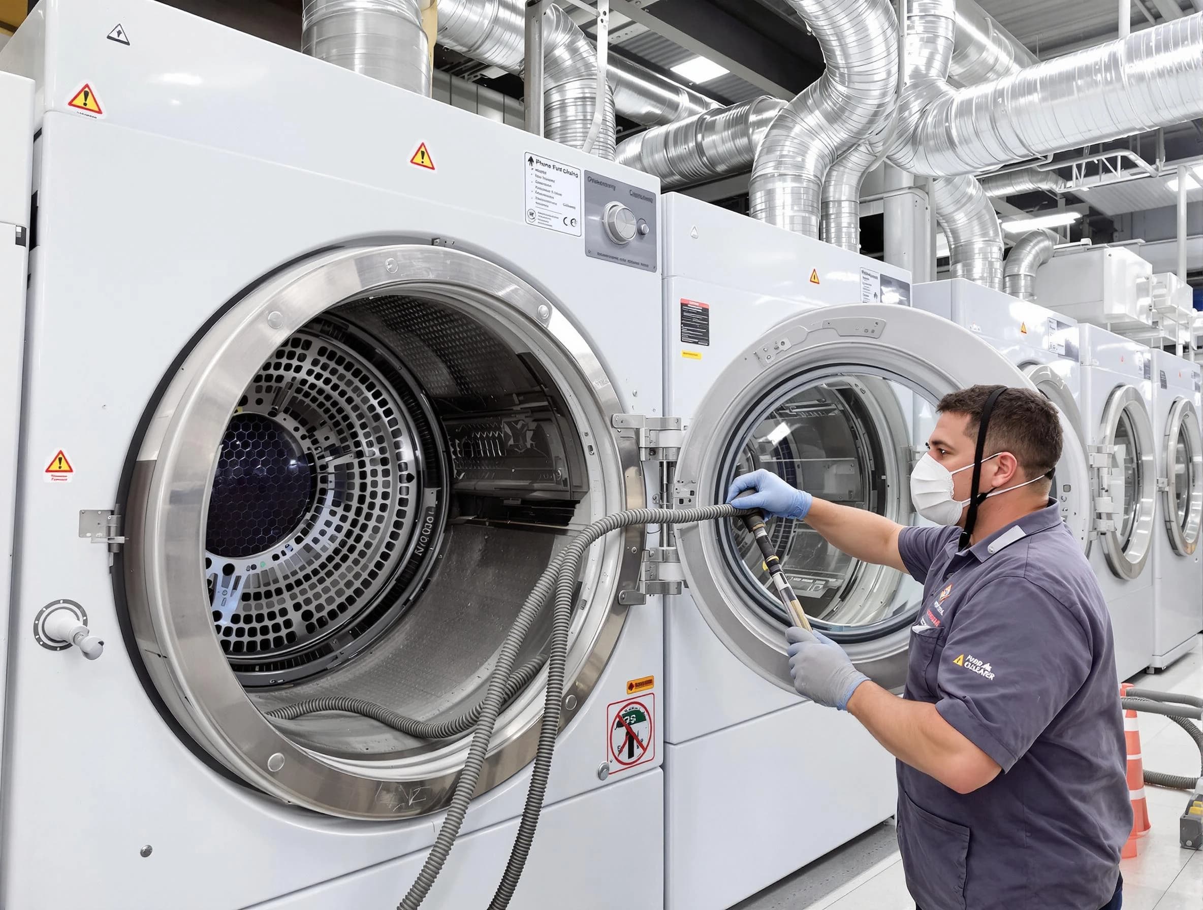 Industrial-grade dryer vent cleaning by Syracuse Dryer Vent Cleaning in Syracuse