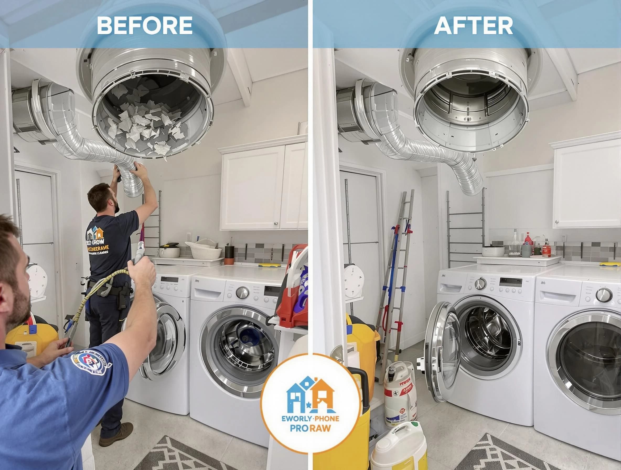 Residential dryer vent cleaning by Syracuse Dryer Vent Cleaning in Syracuse